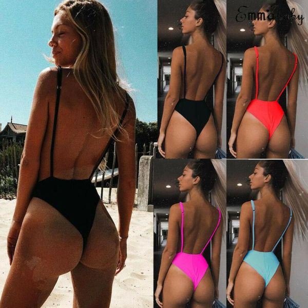women's swimwear 2021 womens one piece bikini ladies solid backless monokini swimsuit bathing suit female beachwear, White;black
women's swimwear 2021 womens one piece bikini ladies solid backless monokini swimsuit bathing suit female beachwear, White;black