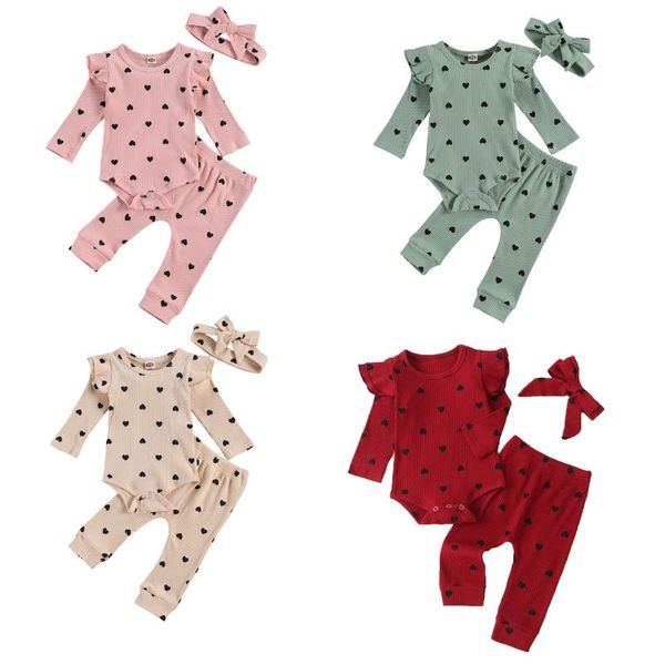 clothing sets born baby's ribbed suit girl boy heart print crew neck lace long sleeve pants and hairband 3 pcs suits 0-24 months, White
clothing sets born baby's ribbed suit girl boy heart print crew neck lace long sleeve pants and hairband 3 pcs suits 0-24 months, White