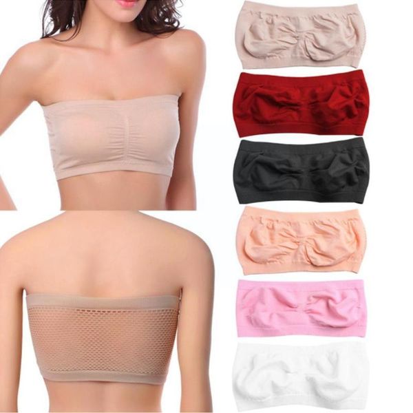 bustiers & corsets women strapless bra bandeau tube removable pads sports soft seamless wear crop strappy e8e9, Black;white
bustiers & corsets women strapless bra bandeau tube removable pads sports soft seamless wear crop strappy e8e9, Black;white