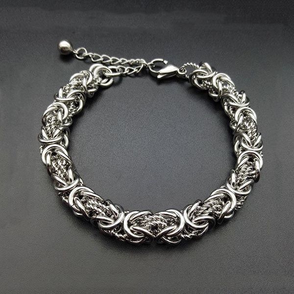 link, chain fashion titanium steel buckle bracelet stainless accessories creative wild, Black
link, chain fashion titanium steel buckle bracelet stainless accessories creative wild, Black