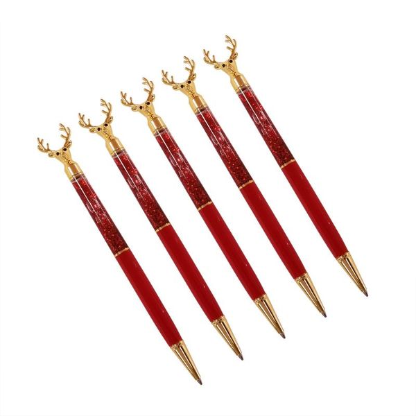 5pcs oily black ballpoint pen 0.7mm refill metal acrylic christmas'day office decoration school stationery pens, Blue;orange
5pcs oily black ballpoint pen 0.7mm refill metal acrylic christmas'day office decoration school stationery pens, Blue;orange