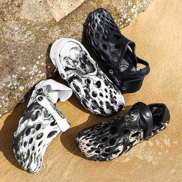 official website 70% off outlet summer new men's camouflage jelly shoes breathable and comfortable heel wear-resistant fashionable sand, Black
official website 70% off outlet summer new men's camouflage jelly shoes breathable and comfortable heel wear-resistant fashionable sand, Black