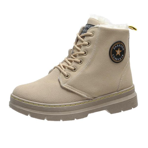boots winter 2021 women's warm and fleece children's thick-soled cotton flat bottom, Black
boots winter 2021 women's warm and fleece children's thick-soled cotton flat bottom, Black