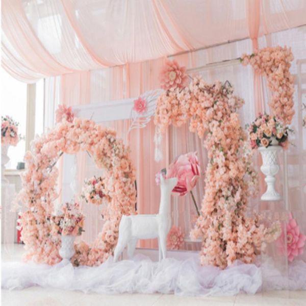 simulation cherry blossoms 100 cm long four branches, white and pink colors, used for home wedding party decoration supplies decorative flow
simulation cherry blossoms 100 cm long four branches, white and pink colors, used for home wedding party decoration supplies decorative flow