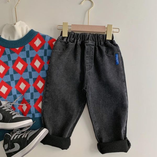 children's jeans 2021 autumn and winter baby boys girls denim trousers thick cowboy pants 2-8y, Blue
children's jeans 2021 autumn and winter baby boys girls denim trousers thick cowboy pants 2-8y, Blue