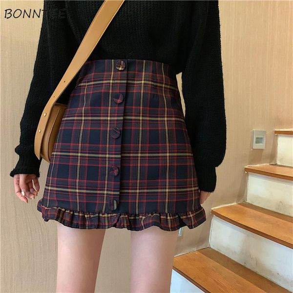 skirts womenn plaid kawaii high waist mini skirt street style sweet ruffles chic all-match student women autumn winter daily, Black
skirts womenn plaid kawaii high waist mini skirt street style sweet ruffles chic all-match student women autumn winter daily, Black