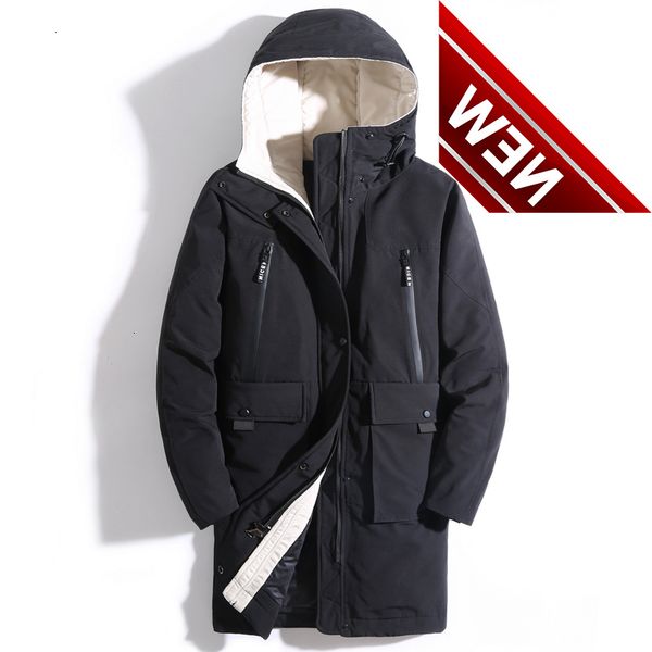 brand winter down jacket men warm fashion windproof waterproof long coat hooded thick windbreaker parkas, Black
brand winter down jacket men warm fashion windproof waterproof long coat hooded thick windbreaker parkas, Black