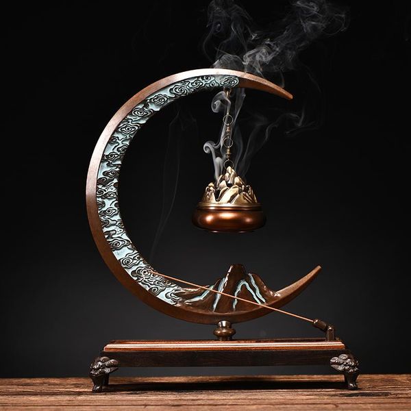 fragrance lamps large hanging incense burner copper holder moon vintage backflow smoke waterfall incensario home decor eb5xx
fragrance lamps large hanging incense burner copper holder moon vintage backflow smoke waterfall incensario home decor eb5xx