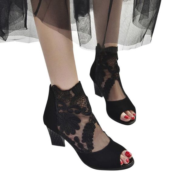 2121 summer style women zip ladies ankle pumps heels casual open toe lace party singel shoes sandals, Black
2121 summer style women zip ladies ankle pumps heels casual open toe lace party singel shoes sandals, Black
