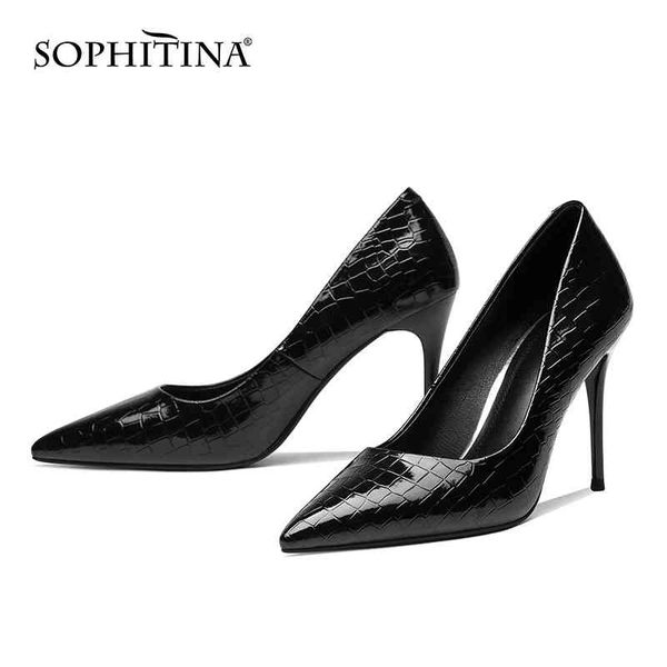 sophitina all-match female pumps shallow mouth stiletto shoes pointed toe high heel work plus size women's shoes ao293 210513, Black
sophitina all-match female pumps shallow mouth stiletto shoes pointed toe high heel work plus size women's shoes ao293 210513, Black