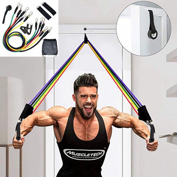 pcs resistance bands set fitness gym equipment exercise pull rope elastic trainingkout
pcs resistance bands set fitness gym equipment exercise pull rope elastic trainingkout