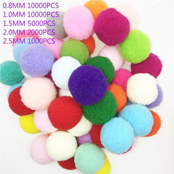 1000pcs 25/20/15/10/8mm multi colors pompom fur craft soft pom poms for wedding home decoration sewing clothing diy accessories decorative f
1000pcs 25/20/15/10/8mm multi colors pompom fur craft soft pom poms for wedding home decoration sewing clothing diy accessories decorative f
