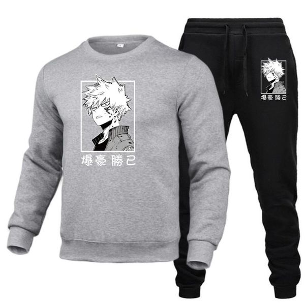 men's tracksuits and women's sweatshirt suit x killua sportswear pullover wool hoodie + sweatpants jogging s-3xl, Gray
men's tracksuits and women's sweatshirt suit x killua sportswear pullover wool hoodie + sweatpants jogging s-3xl, Gray