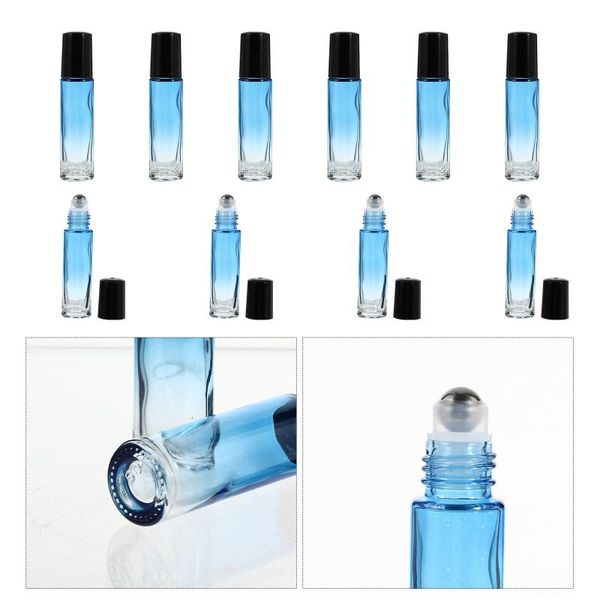 storage bottles & jars 10pcs convenient essential oil sub roller glass
storage bottles & jars 10pcs convenient essential oil sub roller glass