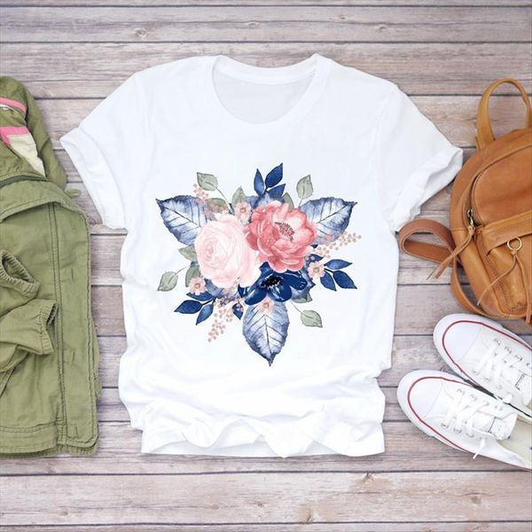 floral 90s short sleeve fashion womens girl flower clothing graphic shirt female tee, White
floral 90s short sleeve fashion womens girl flower clothing graphic shirt female tee, White