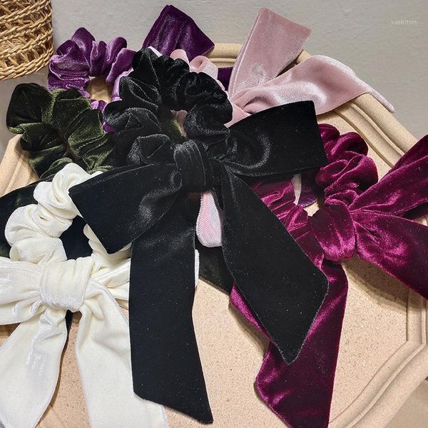 ladies soft velvet hair scrunchie ribbon girls ponytail holder bow ties elastic bands headwear female accessories1
ladies soft velvet hair scrunchie ribbon girls ponytail holder bow ties elastic bands headwear female accessories1