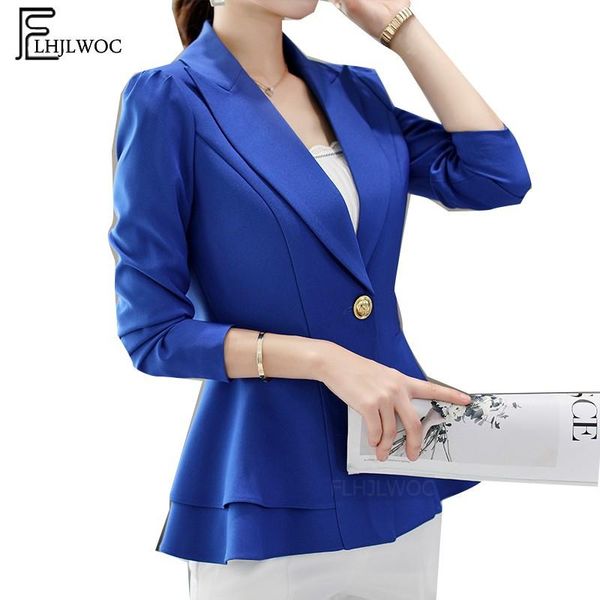 women's jackets short coats business women fashion small slim waist peplum style elegant office lady work formal black one button jacke, Black;brown
women's jackets short coats business women fashion small slim waist peplum style elegant office lady work formal black one button jacke, Black;brown