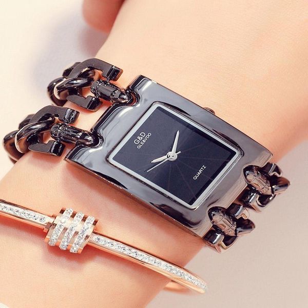 wristwatches 2021 watch women fashion gold full steel quartz dress watches lady hour relojes relogio feminino, Slivery;brown
wristwatches 2021 watch women fashion gold full steel quartz dress watches lady hour relojes relogio feminino, Slivery;brown
