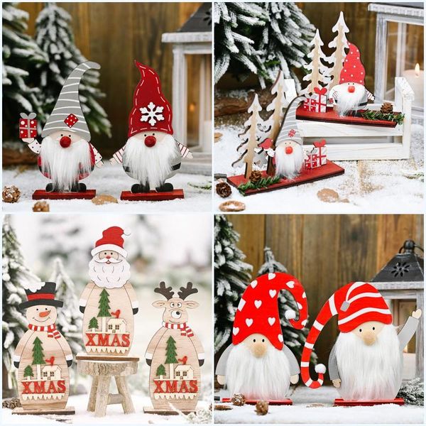 christmas decorations decoration wooden pendants santa claus snowman xmas navidad ornaments for party home table decor year
christmas decorations decoration wooden pendants santa claus snowman xmas navidad ornaments for party home table decor year