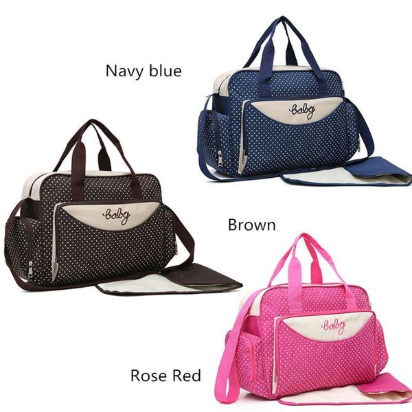 duffel bags 5pcs/set baby nursing diaper bag tote large-capacity polka dot mummy handbag x5xa
duffel bags 5pcs/set baby nursing diaper bag tote large-capacity polka dot mummy handbag x5xa