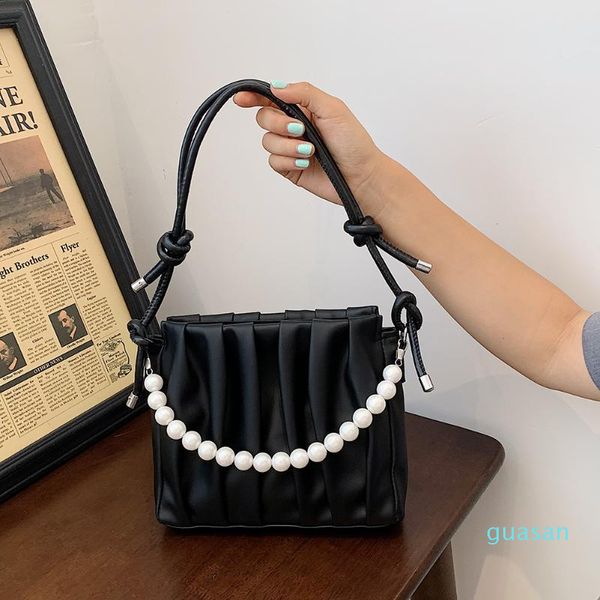 evening bags fashion women pleated pearl chain shoulder crossbody pu leather messenger soft designer handbags
evening bags fashion women pleated pearl chain shoulder crossbody pu leather messenger soft designer handbags