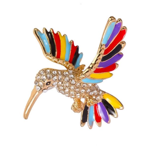 special price lovely hummingbird jewelry high grade diamond hanging pearl brooch exquisite bird accessories, Gray
special price lovely hummingbird jewelry high grade diamond hanging pearl brooch exquisite bird accessories, Gray