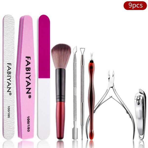 stainless steel manicure tool set polishing strip nail files dead skin scissor fork remover kit art kits
stainless steel manicure tool set polishing strip nail files dead skin scissor fork remover kit art kits