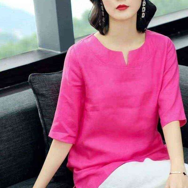 women blouses plus size loose cotton linen shirt summer sleeve solid color elegant white ladies office casual 4xl
women blouses plus size loose cotton linen shirt summer sleeve solid color elegant white ladies office casual 4xl