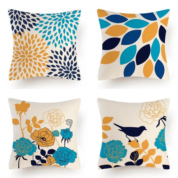 pillow case 45x45cm blue cushion covers decorative pillows bedroom linen flower printed throw pillowcases for home decor sofa chair
pillow case 45x45cm blue cushion covers decorative pillows bedroom linen flower printed throw pillowcases for home decor sofa chair