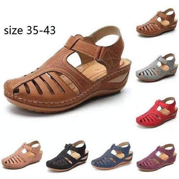 sandals women hollow out female 2021 summer fashion wedge casual sewing platform shoes ladies sandalias plus size, Black
sandals women hollow out female 2021 summer fashion wedge casual sewing platform shoes ladies sandalias plus size, Black
