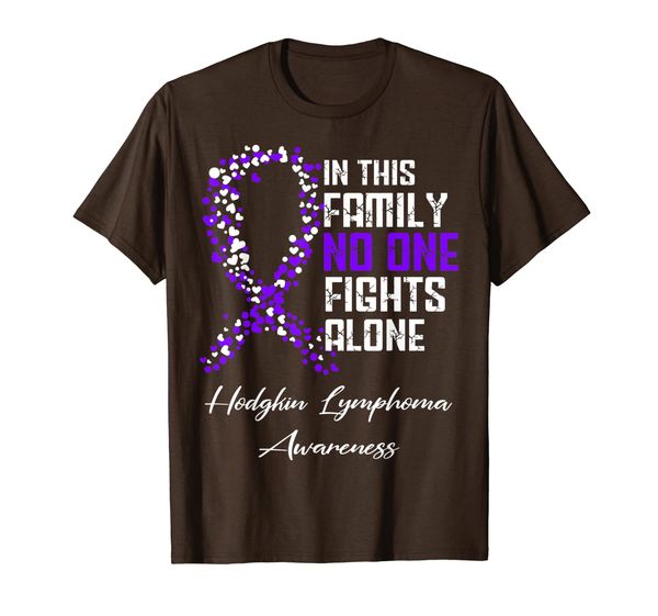 In This Family No One Fights Alone T Shirt Hodgkins Lymphoma, Mainly pictures 
In This Family No One Fights Alone T Shirt Hodgkins Lymphoma, Mainly pictures