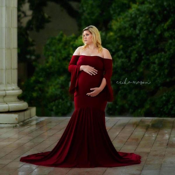 maternity dresses dress po shoot gown ruffle sleeve mercerized cotton elegant pography props, White
maternity dresses dress po shoot gown ruffle sleeve mercerized cotton elegant pography props, White