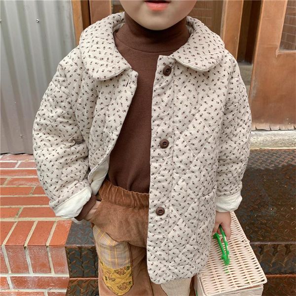 jackets girls coat jacket thicken plus velvet 2021 floral winter autumn cotton plus size overcoat children's clothes, Blue;gray
jackets girls coat jacket thicken plus velvet 2021 floral winter autumn cotton plus size overcoat children's clothes, Blue;gray