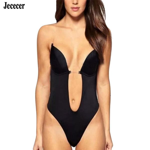 women's shapers shapewear bodysuit deep v-neck body shaper backless u thong waist trainer women clear strap push up corset, Black;white
women's shapers shapewear bodysuit deep v-neck body shaper backless u thong waist trainer women clear strap push up corset, Black;white