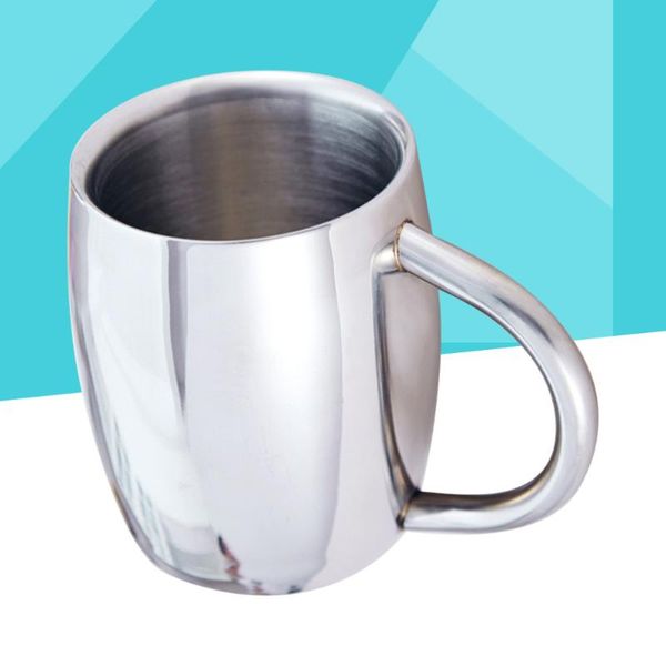 mugs 300ml portable stainless steel beer cup water double-layer mug for home room el with lid or spoon
mugs 300ml portable stainless steel beer cup water double-layer mug for home room el with lid or spoon