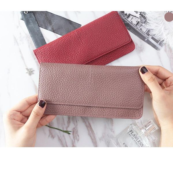 with box classic ladies long wallet for women multicolor coin purse card holder package organizer zipper wallets, Red;black
with box classic ladies long wallet for women multicolor coin purse card holder package organizer zipper wallets, Red;black