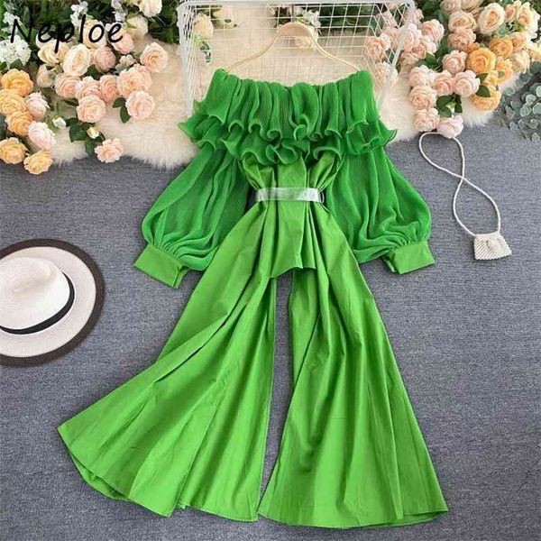 slash neck shirt women pleated double ruffles lantern sleeve blouse candy colors chic sashes femme blusas 210422, White
slash neck shirt women pleated double ruffles lantern sleeve blouse candy colors chic sashes femme blusas 210422, White
