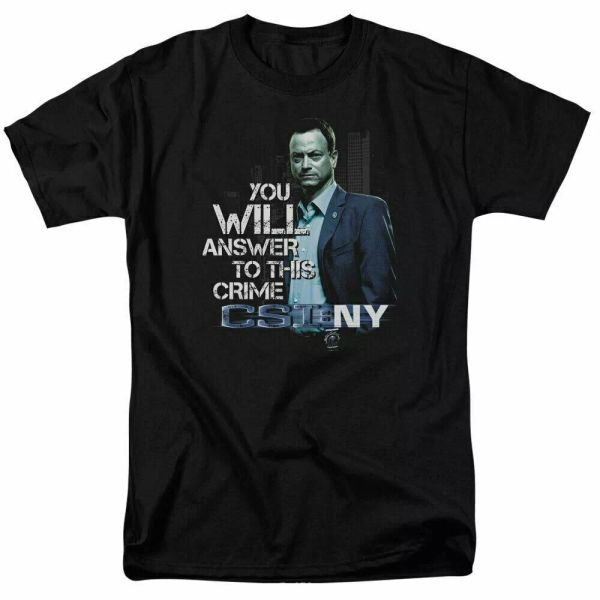 csi new york you will answer t shirt mens licensed classic merchandise mac black, White;black
csi new york you will answer t shirt mens licensed classic merchandise mac black, White;black
