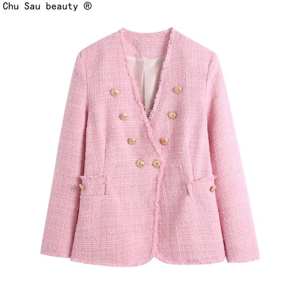 women's jackets fashion women tweed jacket v-neck double-breasted slim long sleeve 2021 spring autumn chic casual, Black;brown
women's jackets fashion women tweed jacket v-neck double-breasted slim long sleeve 2021 spring autumn chic casual, Black;brown