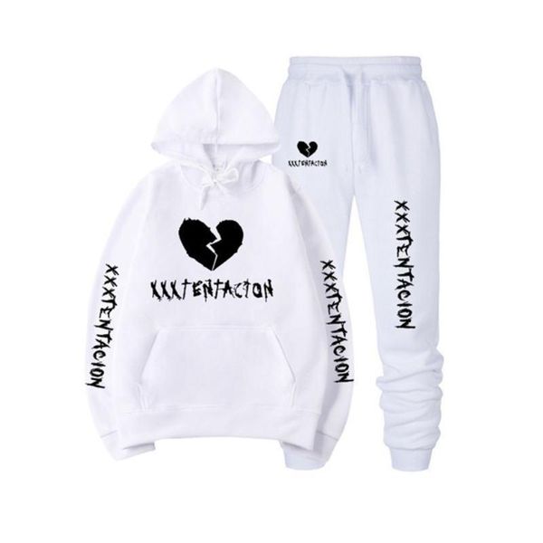 men's tracksuits 2021 autumn/winter xxxtentacion revenge kill hip hop hoodies sweatshirts and sweatpants men two piece set hooded suit, Gray
men's tracksuits 2021 autumn/winter xxxtentacion revenge kill hip hop hoodies sweatshirts and sweatpants men two piece set hooded suit, Gray