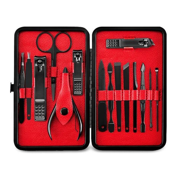 nail art kits 15pcs black professional stainless steel cuticle trimmer nipper nails clippers face manicure
nail art kits 15pcs black professional stainless steel cuticle trimmer nipper nails clippers face manicure
