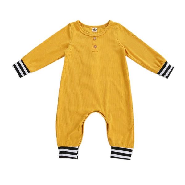 jumpsuits toddler autumn clothes o-neck long-sleeves ribbed jumpsuit with stripes cuffs and back trimmings for baby girls boys, Blue
jumpsuits toddler autumn clothes o-neck long-sleeves ribbed jumpsuit with stripes cuffs and back trimmings for baby girls boys, Blue