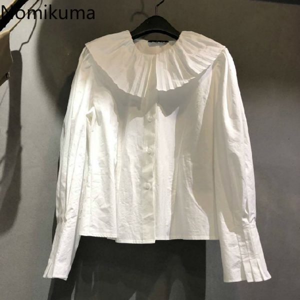 nomikuma korean pleated peter pan collar women shirts flare long sleeve causal blouse autumn winter new blusas mujer 6d152 210427, White
nomikuma korean pleated peter pan collar women shirts flare long sleeve causal blouse autumn winter new blusas mujer 6d152 210427, White