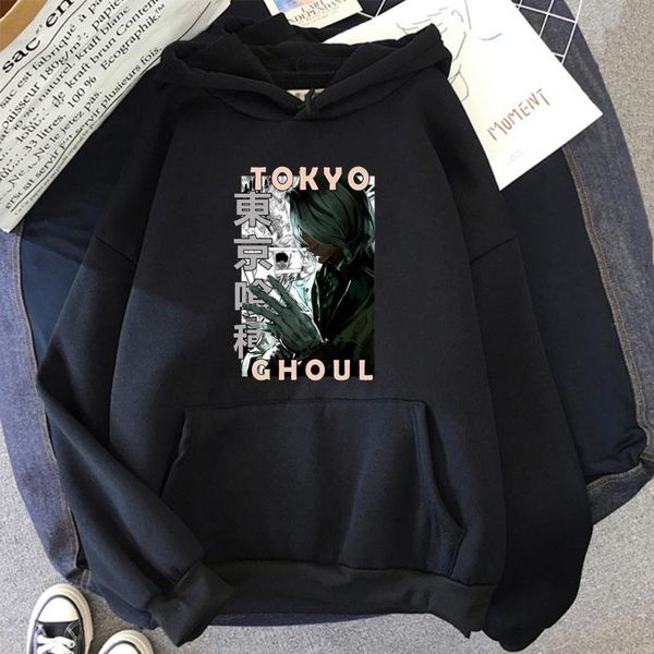 men's hoodies & sweatshirts kureo mado tokyo ghoul hoodie hip hop fashion brand men pullover warm harajuku japan anime sweatshirt cloth, Black
men's hoodies & sweatshirts kureo mado tokyo ghoul hoodie hip hop fashion brand men pullover warm harajuku japan anime sweatshirt cloth, Black