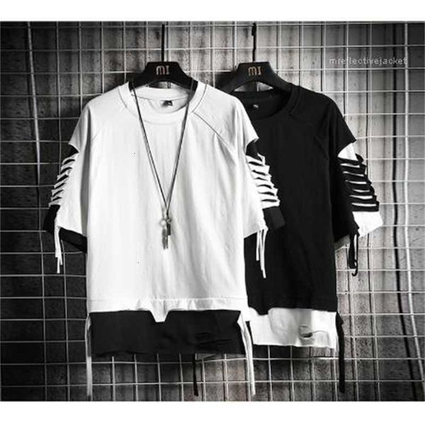 men's t-shirts fashion hole teenager male tees panelled short sleeve mens designer tshirts o neck solid 3qjy, White;black
men's t-shirts fashion hole teenager male tees panelled short sleeve mens designer tshirts o neck solid 3qjy, White;black