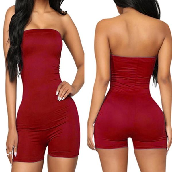 strapless women bodycon strech playsuit ladies jumpsuit solid casual party club romper workout fitness femme jumpsuits women's & romper, Black;white
strapless women bodycon strech playsuit ladies jumpsuit solid casual party club romper workout fitness femme jumpsuits women's & romper, Black;white