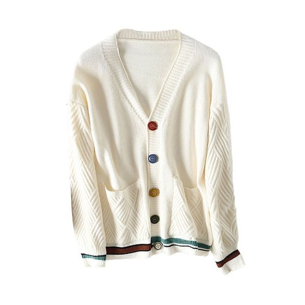 2021 new women's button knitted cardigan, fashion sweater, v-neck, simple button, loose, korean style, easy to match, 0qbf, White;black
2021 new women's button knitted cardigan, fashion sweater, v-neck, simple button, loose, korean style, easy to match, 0qbf, White;black