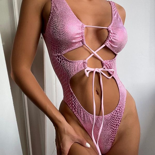 one-piece suits women bandage swimwear female backless bathing suit hollow out one piece swimsuit snake print monokini shiny bodysuit
one-piece suits women bandage swimwear female backless bathing suit hollow out one piece swimsuit snake print monokini shiny bodysuit