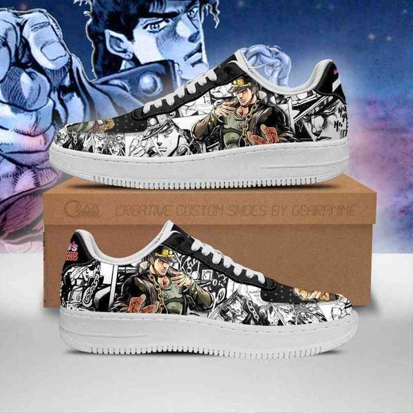 diy anime fan sneakers shoes boots jotaro kujo manga style jojo's gift mens trainers breathable mesh athletic road running nastics, Black
diy anime fan sneakers shoes boots jotaro kujo manga style jojo's gift mens trainers breathable mesh athletic road running nastics, Black