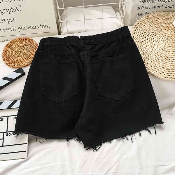 chic hong kong style jeans shorts women summer high street buttons split black wide leg denim shorts casual, White;black
chic hong kong style jeans shorts women summer high street buttons split black wide leg denim shorts casual, White;black